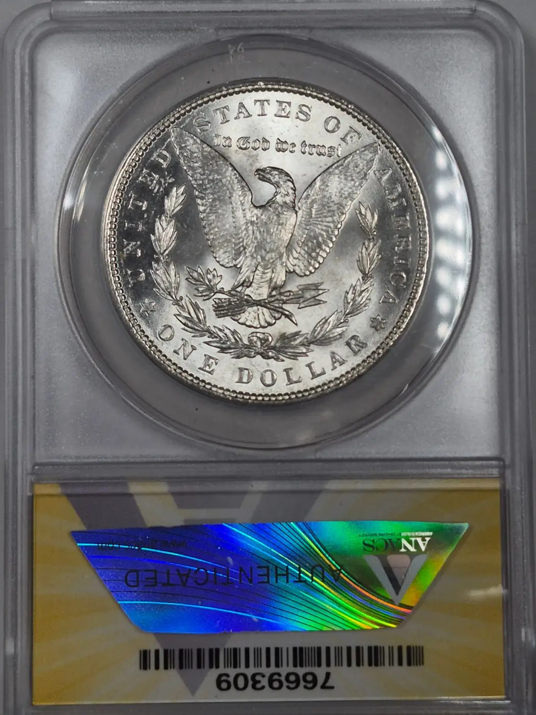 1886-$1-Morgan-Dollar-#34---TPG-23-Of-40